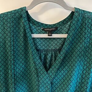 Emerald Green Banana Dress